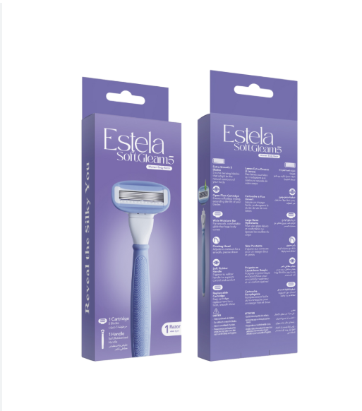 Estela SoftGleam5 1s Razor Box (1 x 6 x 1)